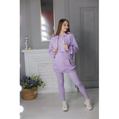 Костюм для беременных и кормящих мам с секретом для кормления Фиолетовый